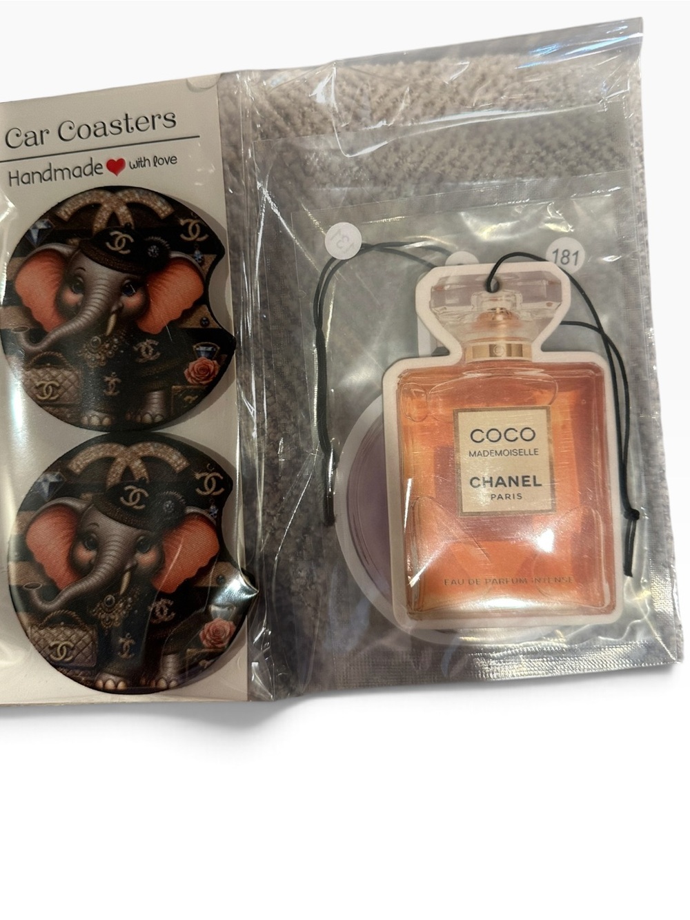 Coco Mademoiselle Chanel Car/Room Hanging Air Freshener – Orange Scent